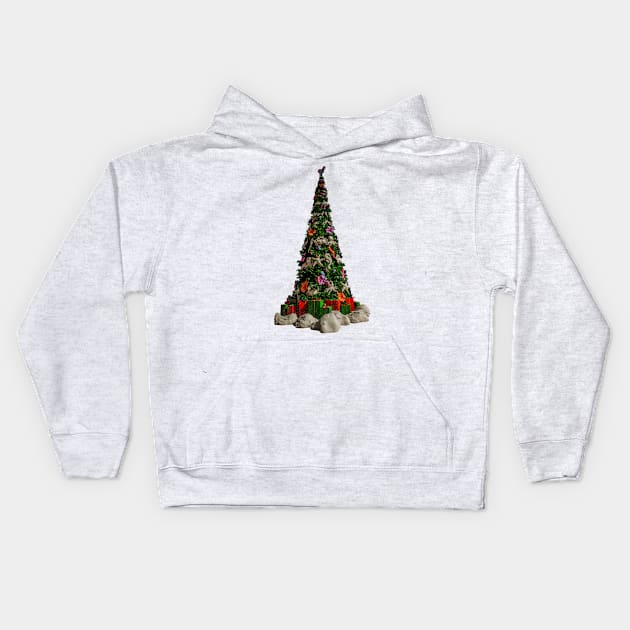 Castaway Holiday Kids Hoodie by Enzwell